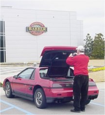 Fiero at Barber
